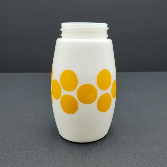 Gemco Westinghouse Yellow Dots Sugar Dispenser Yellow Polka Dot Sugar Container - Picture 5 of 10